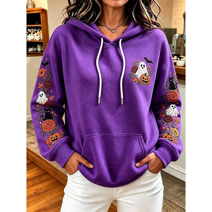 June | Halloween Graphic Pullover Hoodie