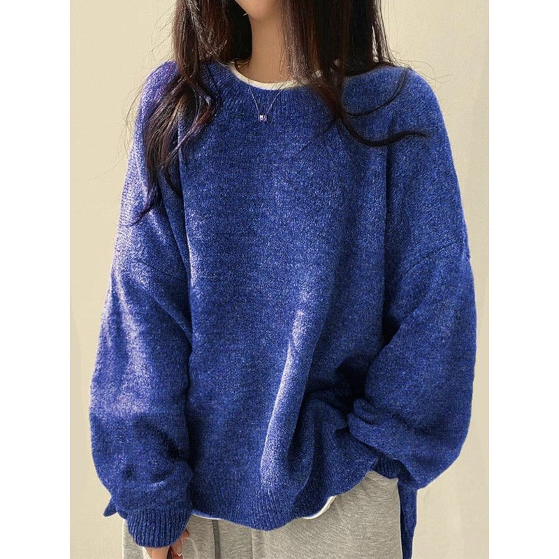 Vida | Oversized Crew Neck Sweater