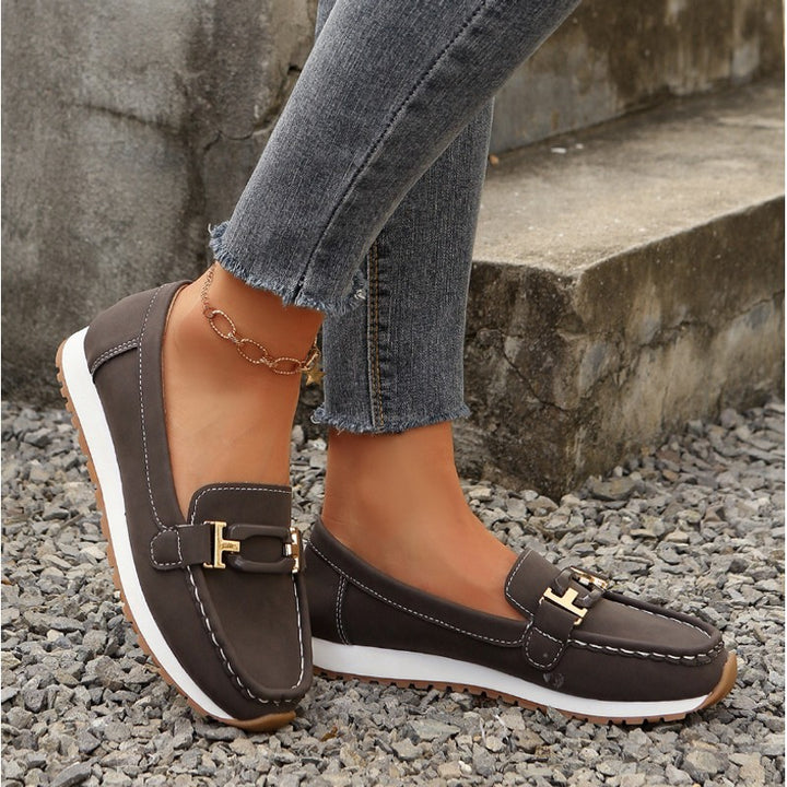 Emelia | Slip-On Wedge Loafers