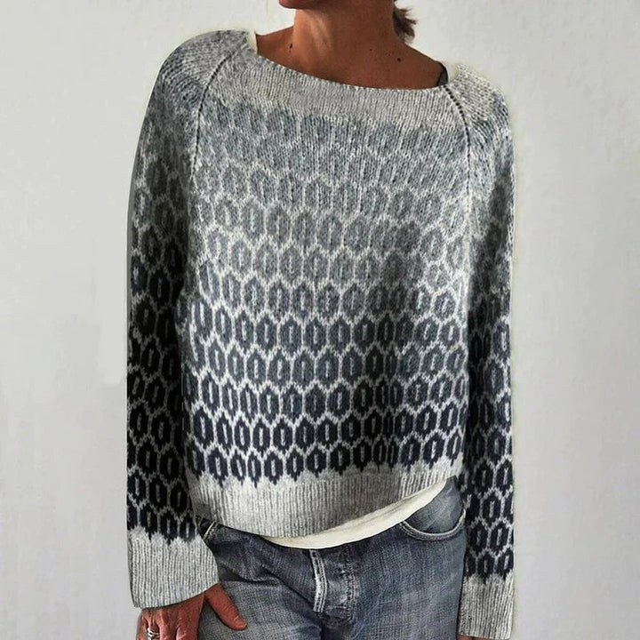 Emma | Scandinavian Knit Pullover Sweater