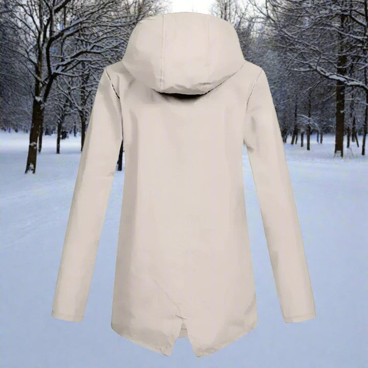 Lorraine | Women's Longline Hooded Rain Jacket