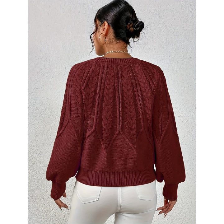 Women's Sweater | Relaxed Cable-Knit Pullover