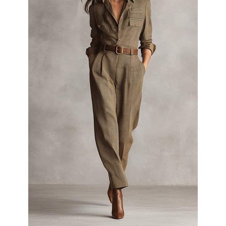 Celia | Utility-Inspired Tapered-Leg Jumpsuit