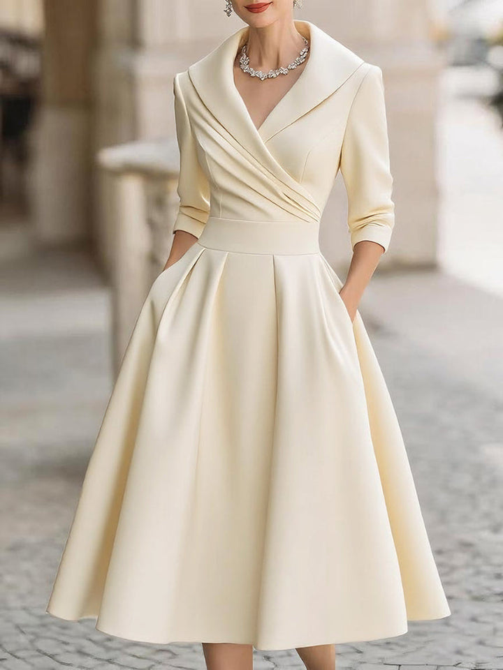 Autumn | Elegant Midi Dress