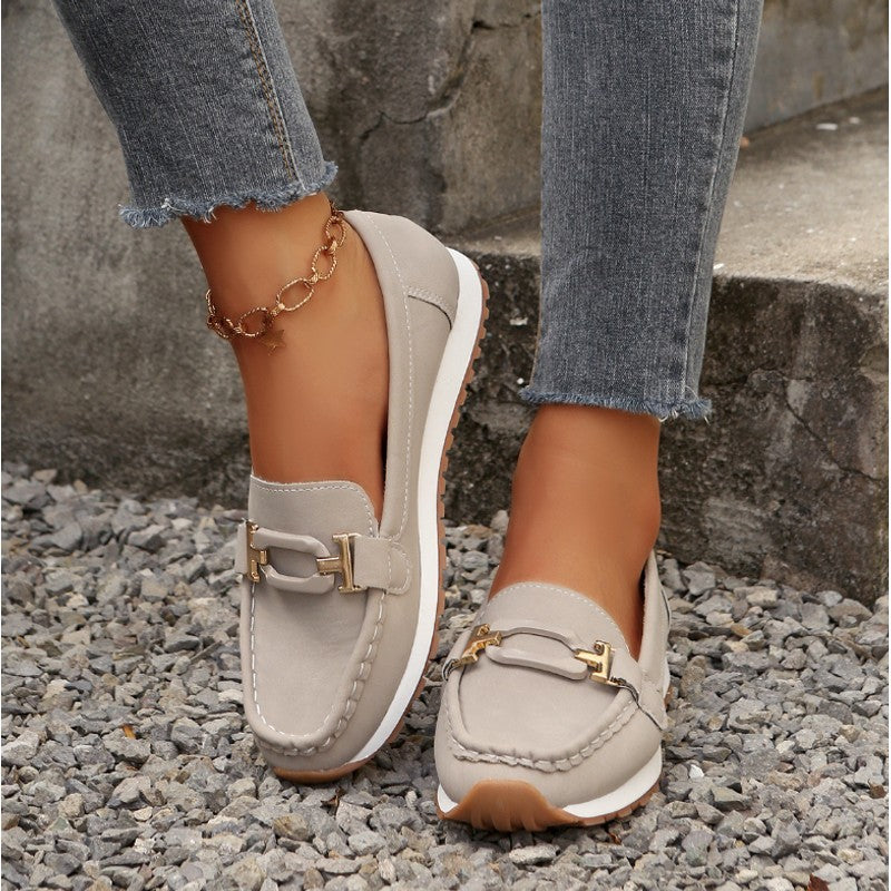 Emelia | Slip-On Wedge Loafers