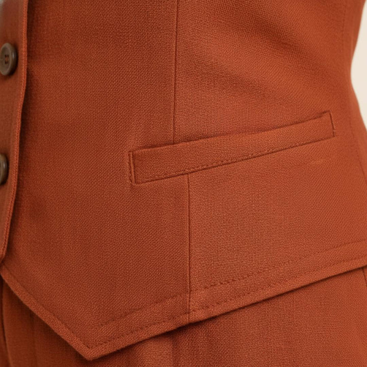 Harper | Damespak met gilet en broek