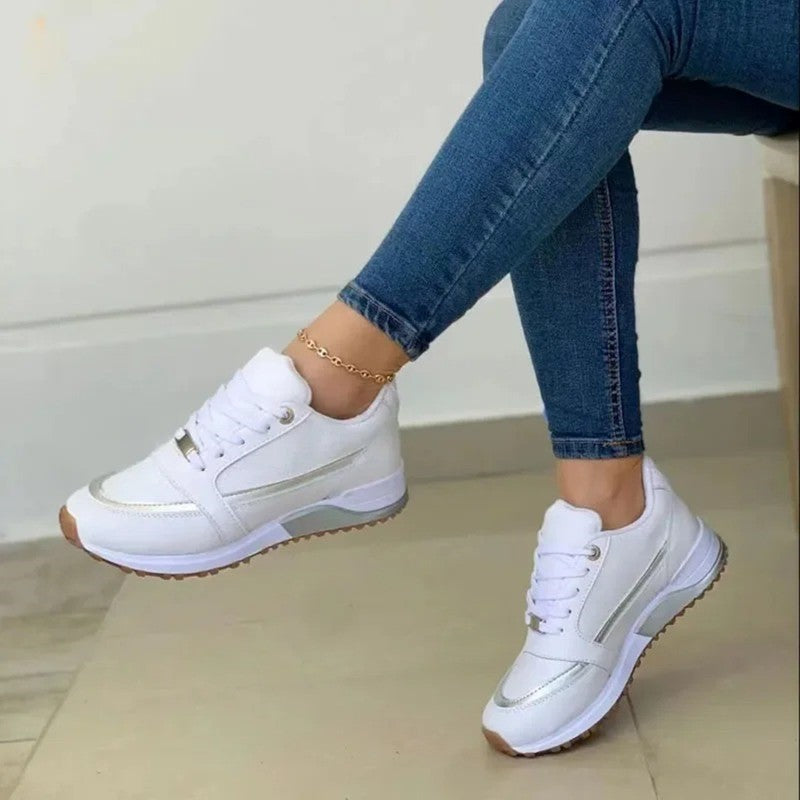 Fantine | Women's -Up Sneakers with Cushioned Sole