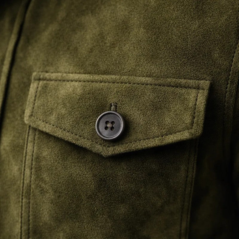Men Jacket | Structured Military-Style