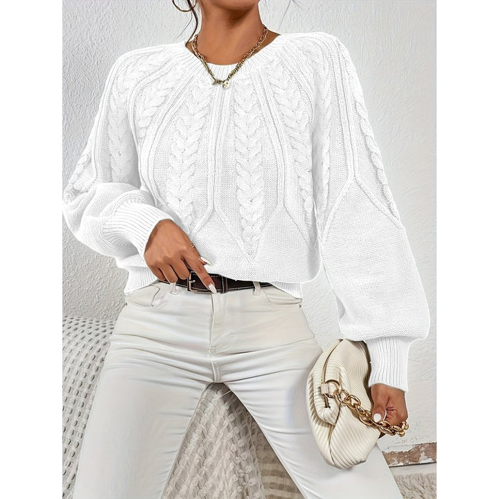 Women's Sweater | Relaxed Cable-Knit Pullover