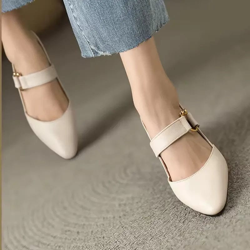 Ombeline | Pointed-Toe Slingback Heels