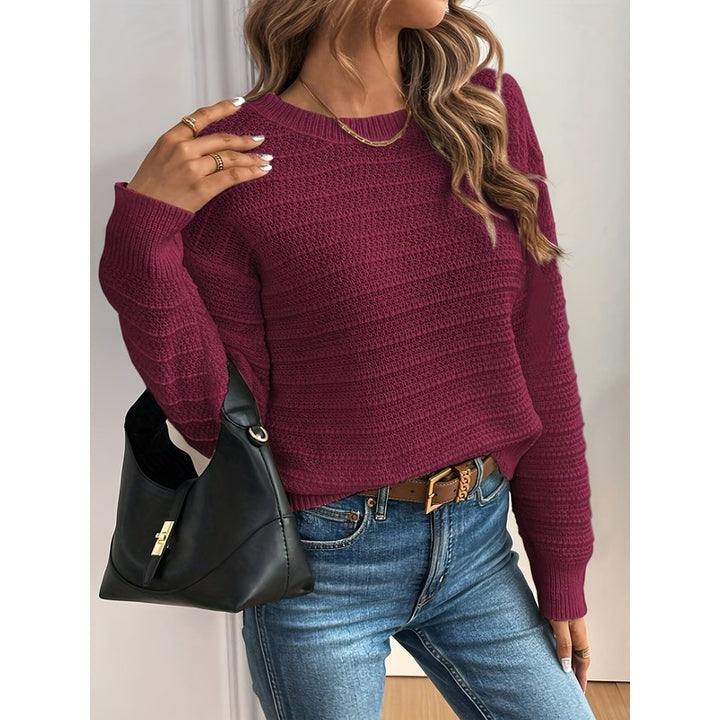 Imogen | Cropped Bow-Back Knit Sweater