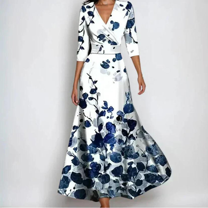 Rachel | Abito elegante da donna con design a portafoglio valorizzante