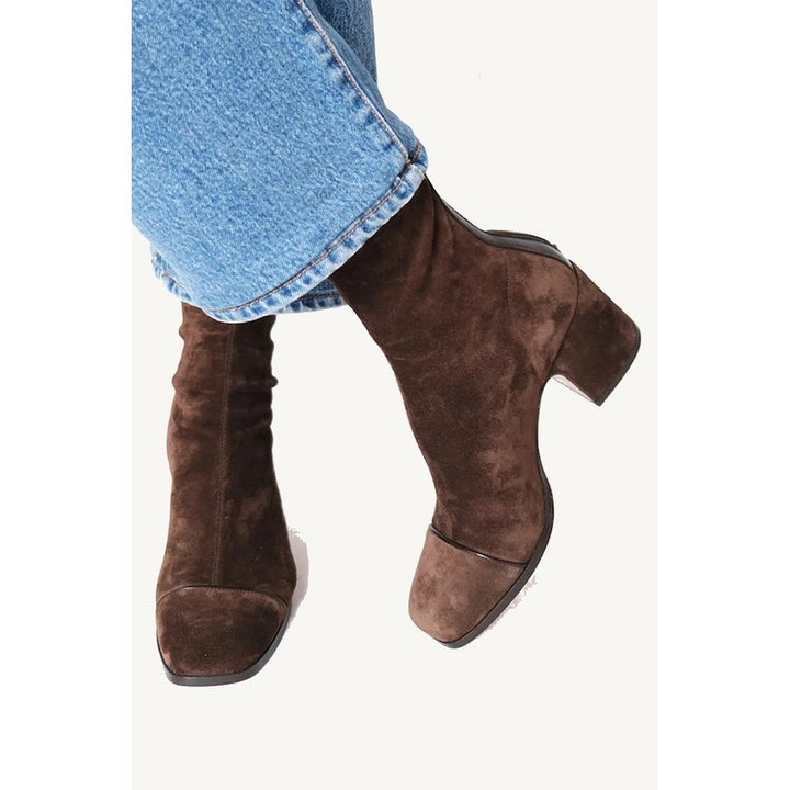 Women Ankle Boots | Slouchy Block Heel Boots