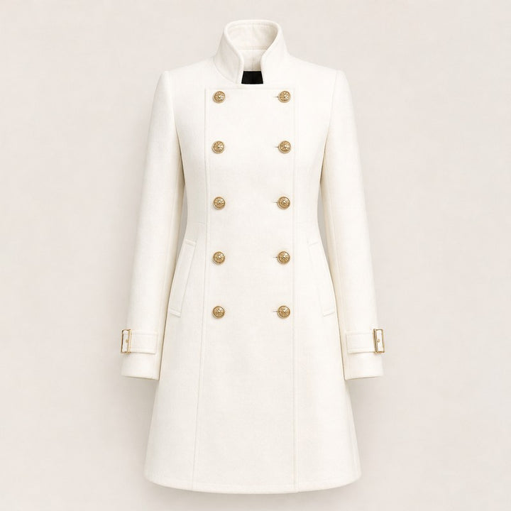 Eleanor | Double-Breasted Knee-Length Coat