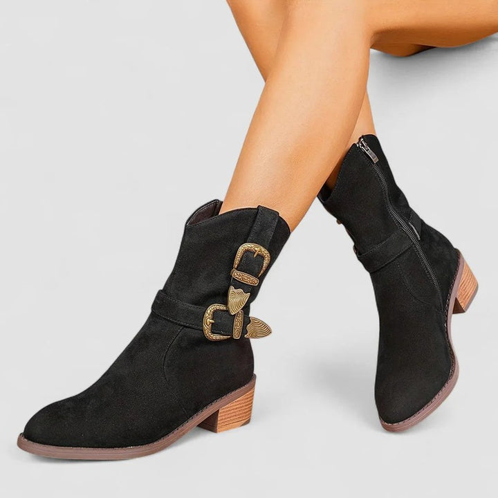 Women Western Ankle Boots