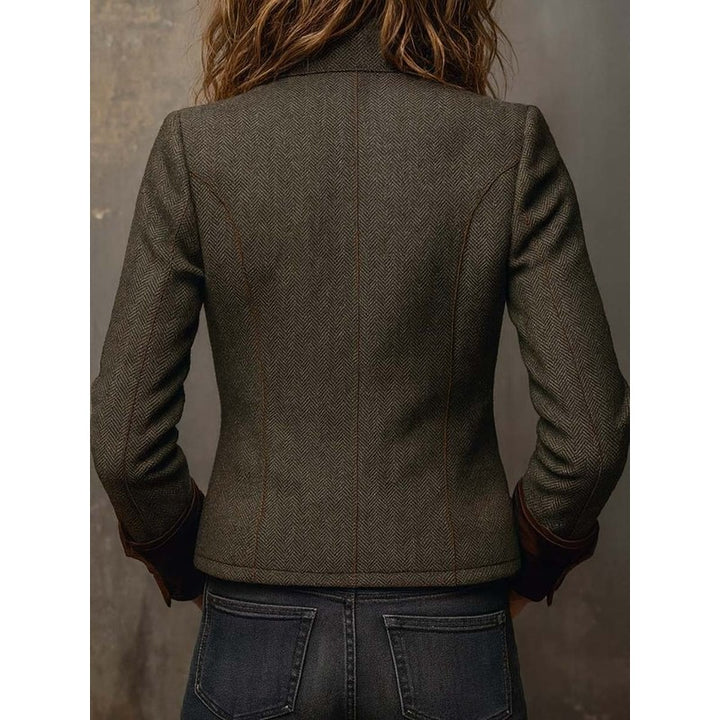 Dolores | Collarless Structured Blazer