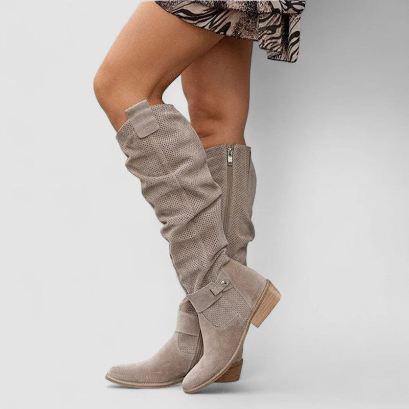 Gloria | Slouchy Knee-High Boots
