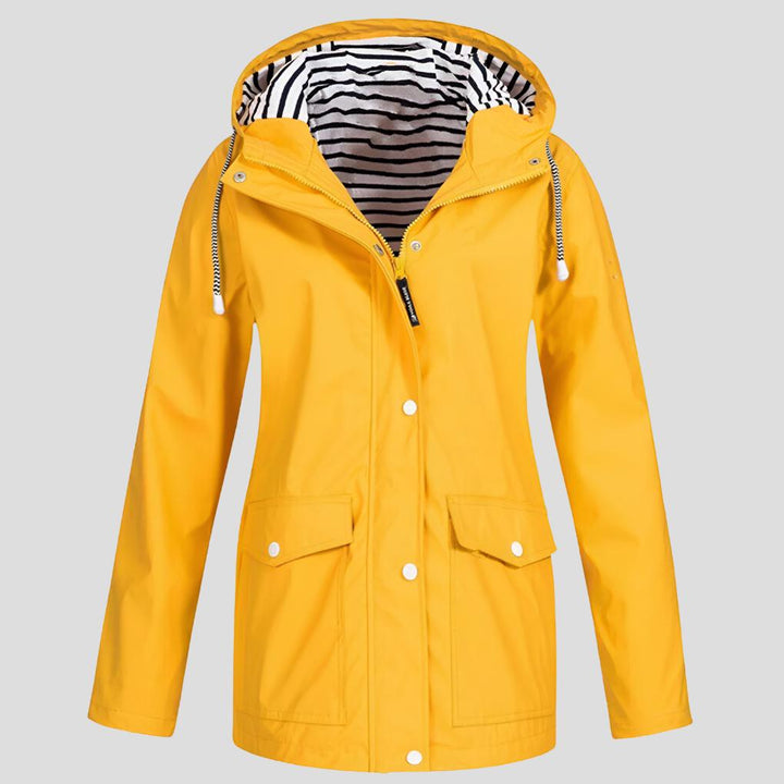 Olivia | Wasser- und windabweisende Jacke mit Kapuze für Damen
