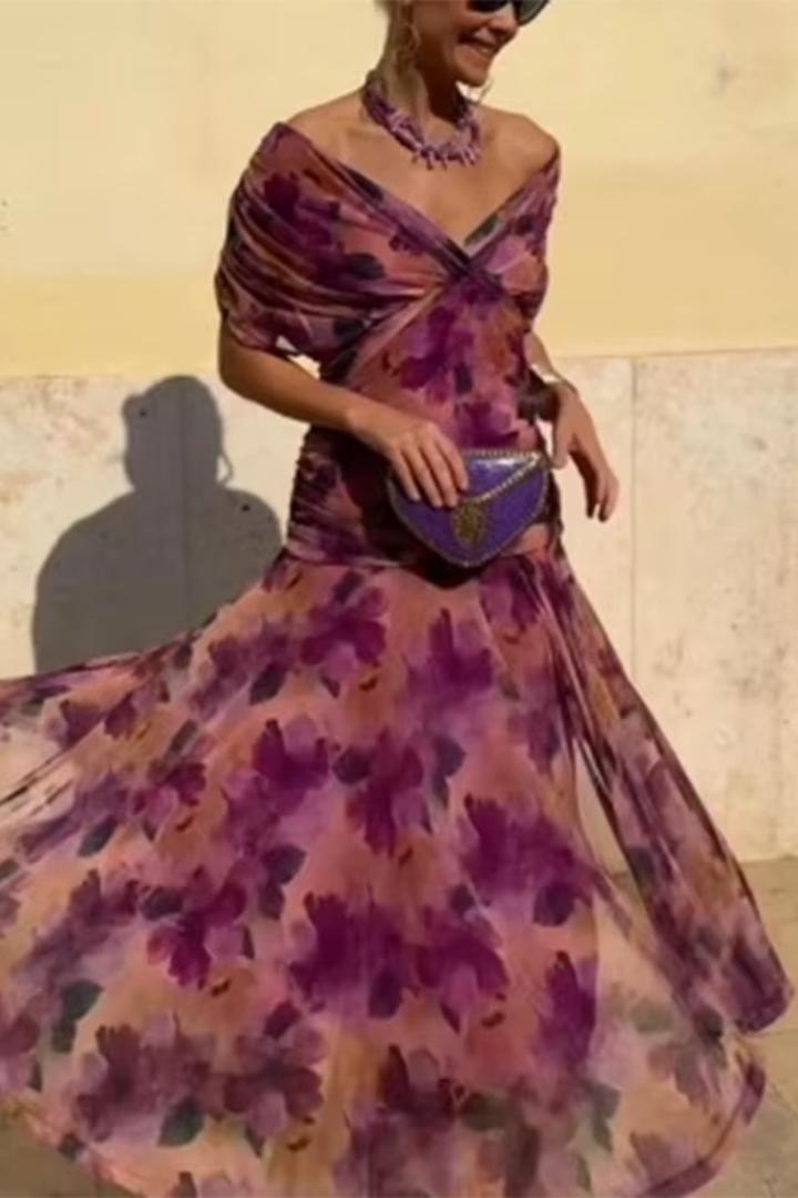 Lorenza | Elegantes Maxikleid für Hochzeitsgäste