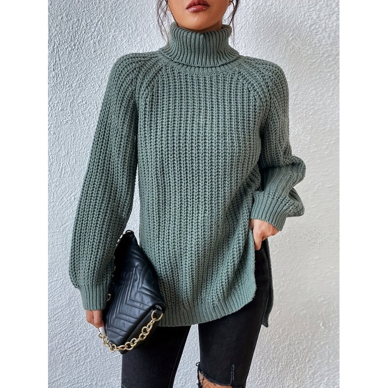 Camille | Relaxed Fit Oversized Turtleneck Sweater