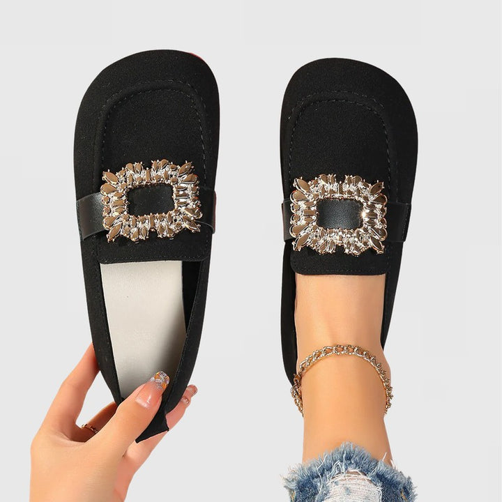 Women's Orthopedic Square-Toe Loafers