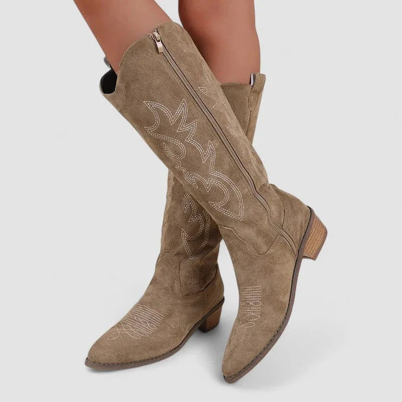 Women’s Boots | Western Knee-High Design