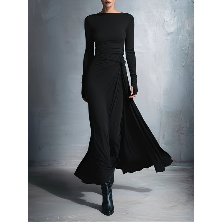 Naiara | Wrap Knot Maxi Dress