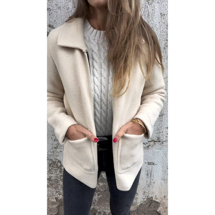 Enza | Relaxed Mid-Thigh Winter Coat