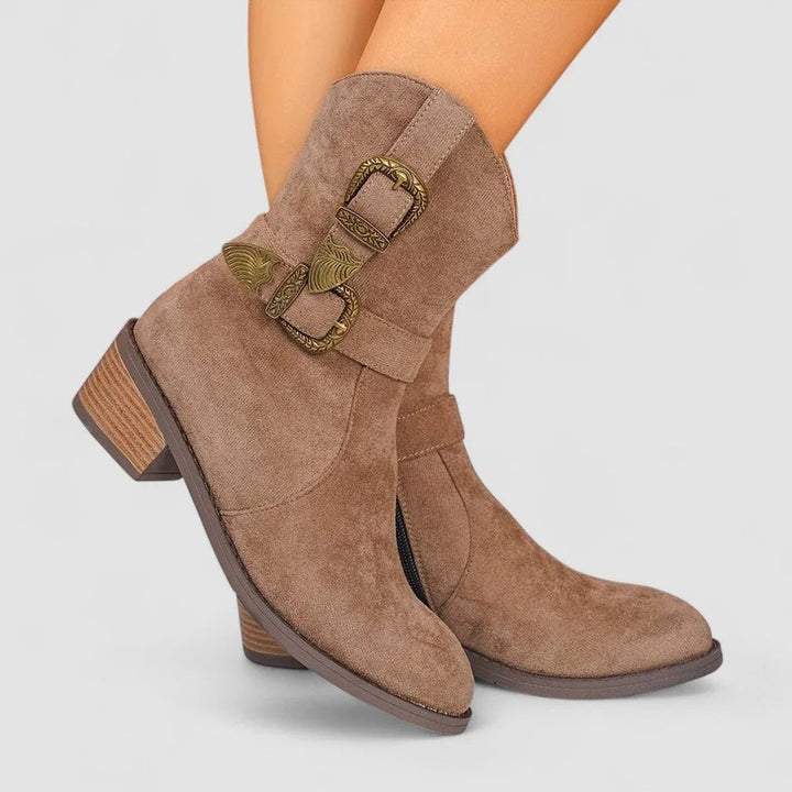 Women Western Ankle Boots