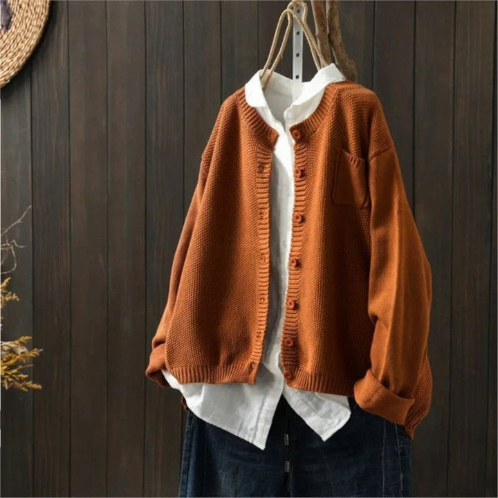 Isabelle | Cardigan dalla vestibilità ampia con bottoni sul davanti