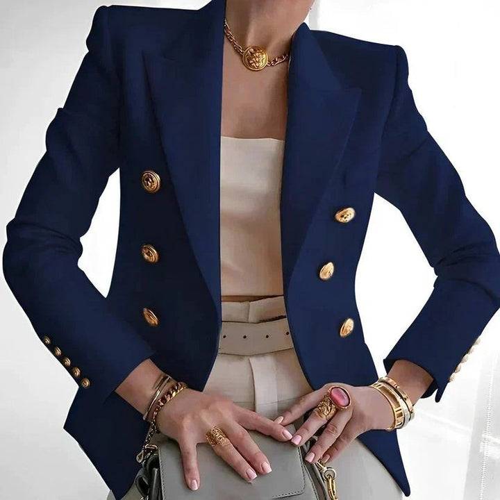 Audrey | Double-Breasted Structured Blazer