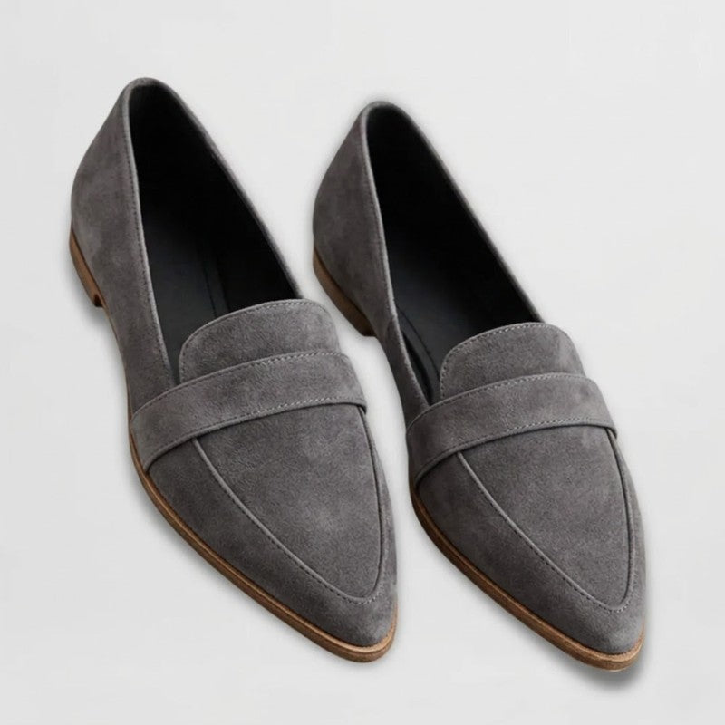Solène | Pointed-Toe Penny Loafer