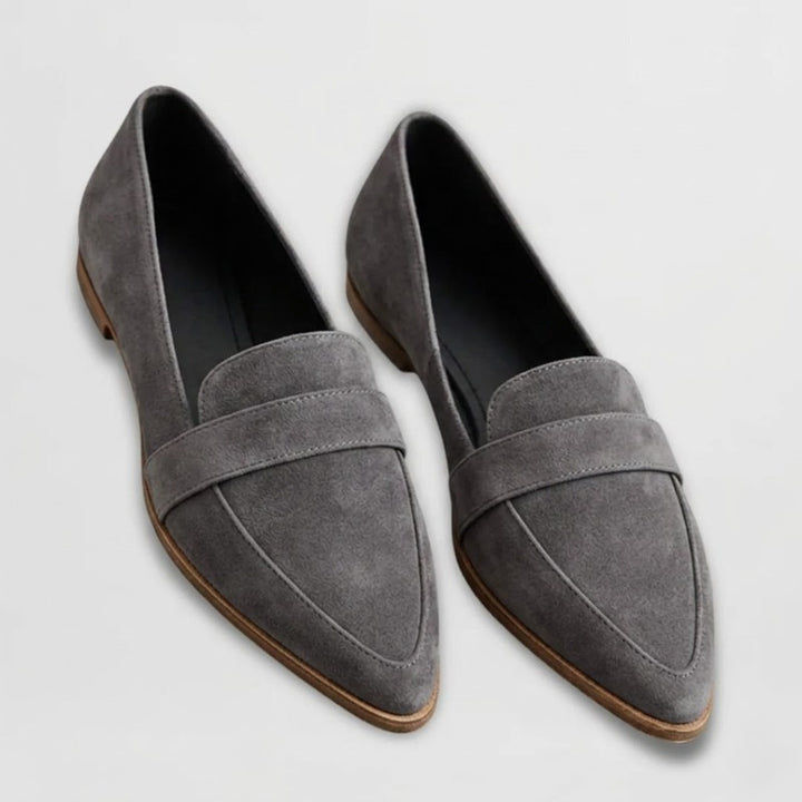 Solène | Pointed-Toe Penny Loafer