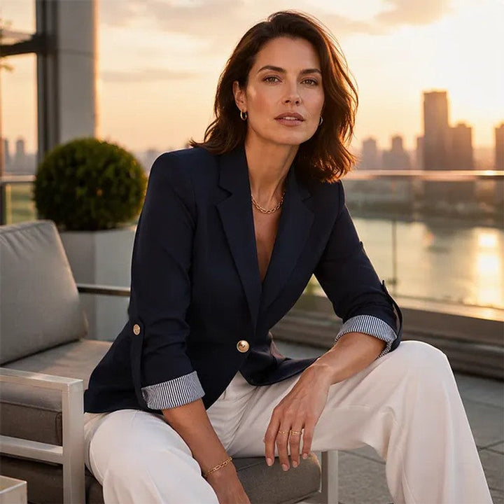 Sienna | Tailored Notch-Lapel Blazer