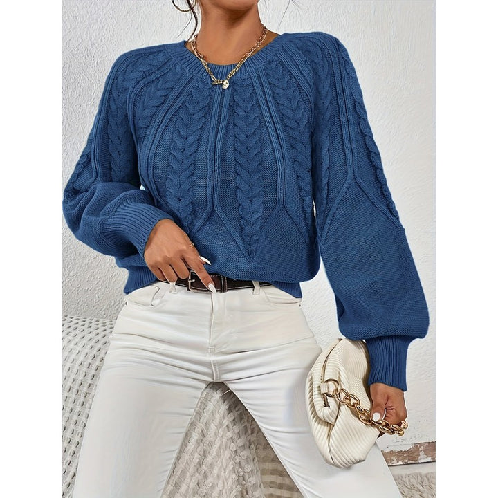 Women's Sweater | Relaxed Cable-Knit Pullover