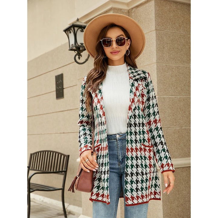 Rosalind | Knit Notch-Lapel Coat