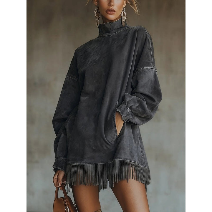 Gabriela | Structured High-Neck Mini Dress