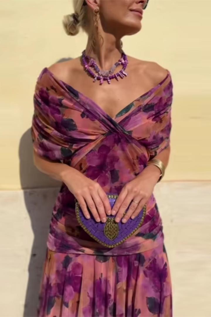 Lorenza | Elegantes Maxikleid für Hochzeitsgäste
