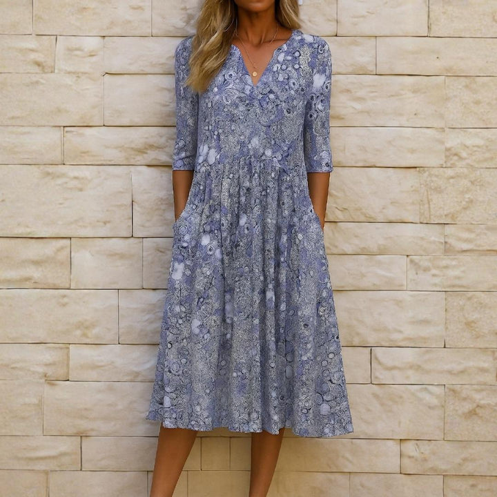 Harlow | Elegante abito con scollo a V