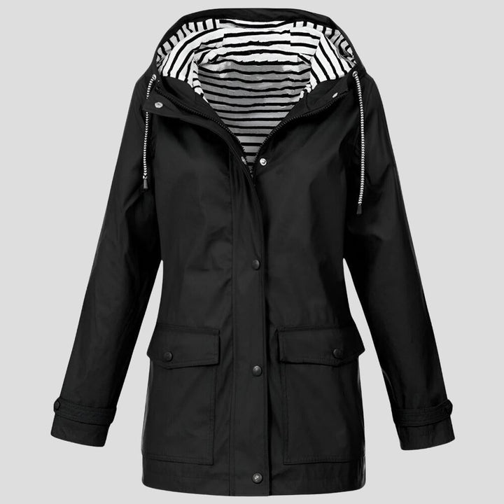 Olivia | Wasser- und windabweisende Jacke mit Kapuze für Damen