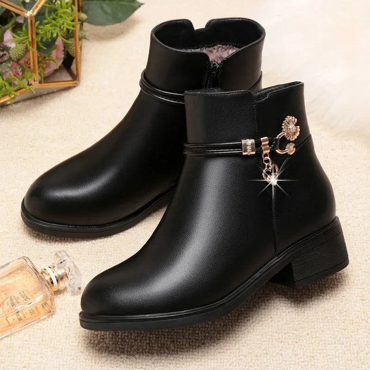 Constance | Wide-Toe Low-Heel Ankle Boots