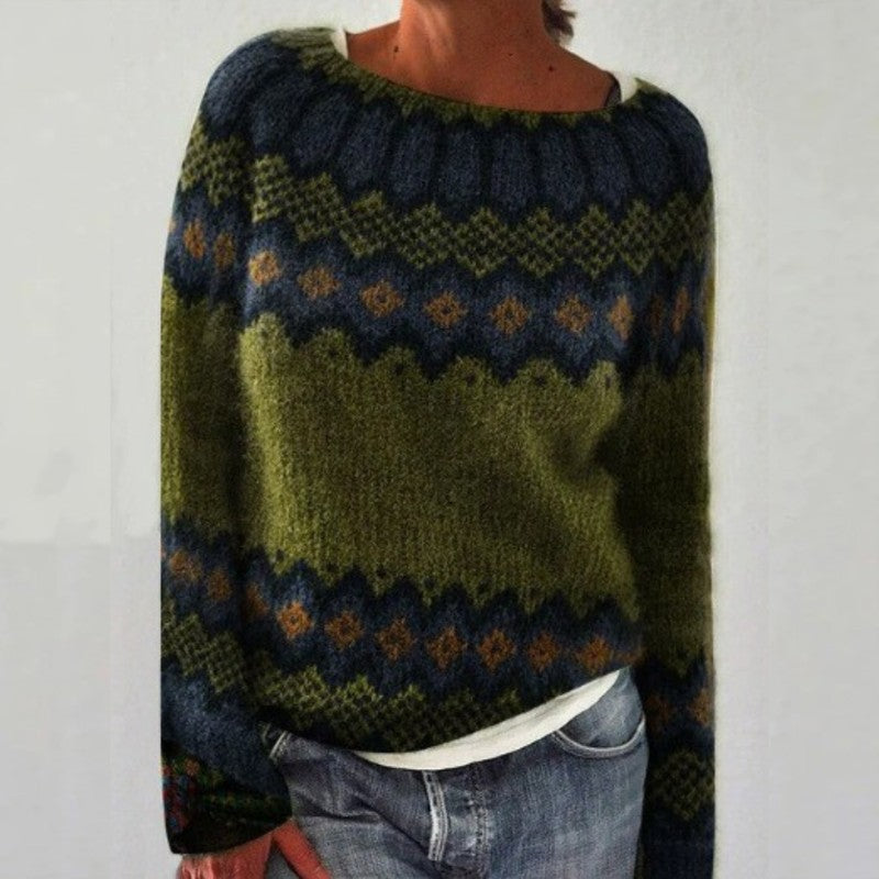 Ingrid | Relaxed Scandinavian Knit Sweater