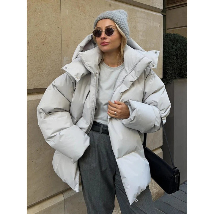 Juliette | Quilted Hooded Winter Jacket