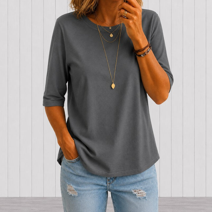 Emma | Relaxed Fit Short-Sleeve Top