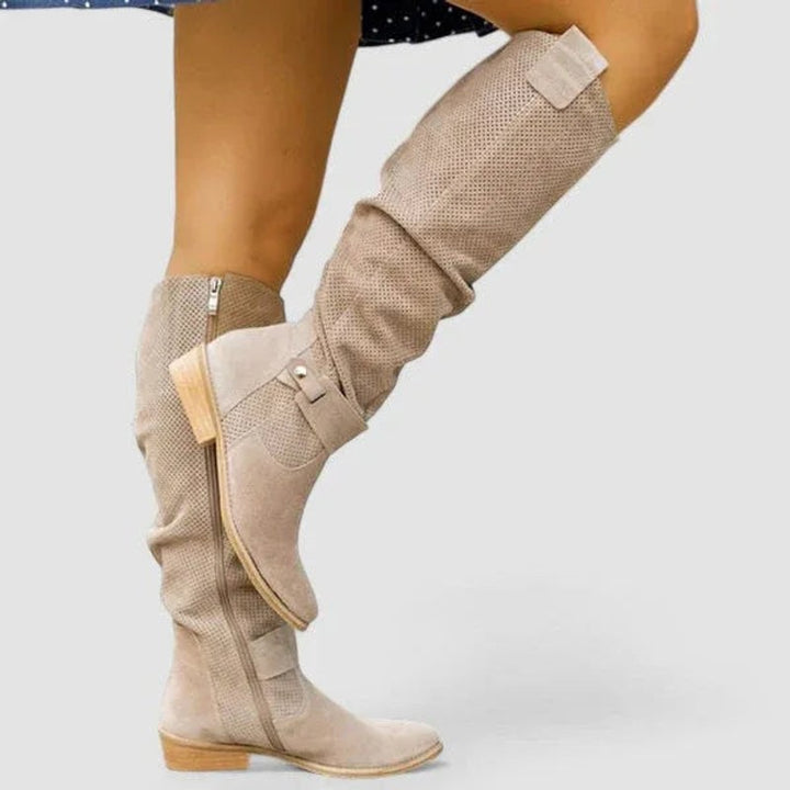 Women Knee-High Western Boots
