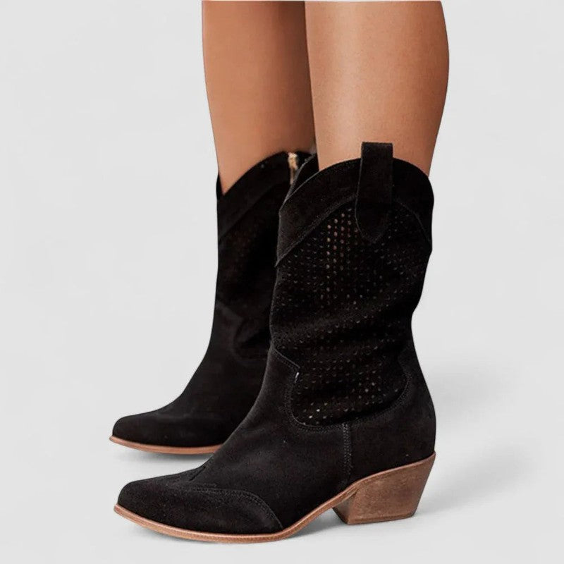 Nadia | Women Western Mid-Calf Boots