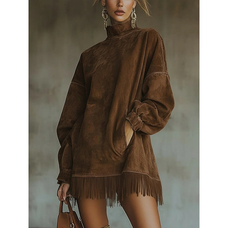 Gabriela | Structured High-Neck Mini Dress