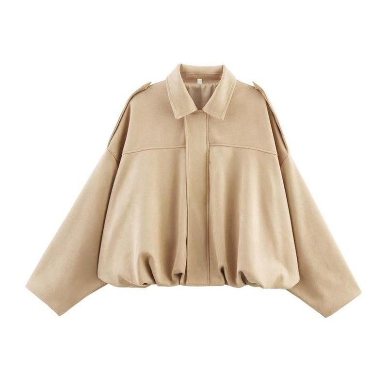 Women Bomber Jacket | Oversized Cropped Style