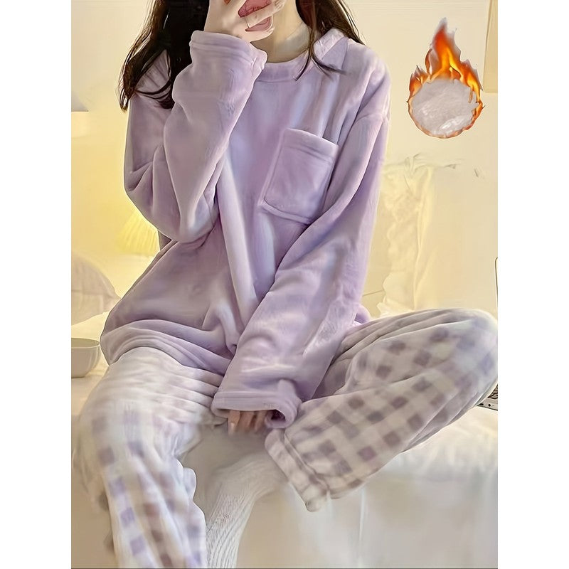 Marcella | Long-Sleeve Two-Piece Lounge Set