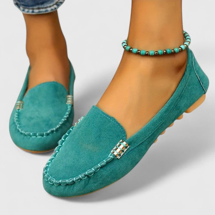 Karlene | Women's Moccasin-Stitch Slip-On Loafers